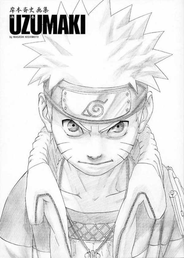 Detail Sketsa Gambar Karakter Naruto Nomer 55
