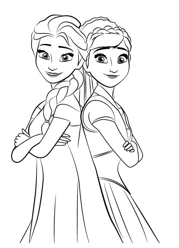 Detail Sketsa Gambar Kartun Frozen Nomer 10