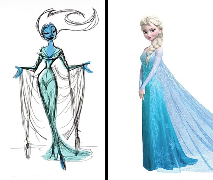 Detail Sketsa Gambar Kartun Frozen Nomer 21