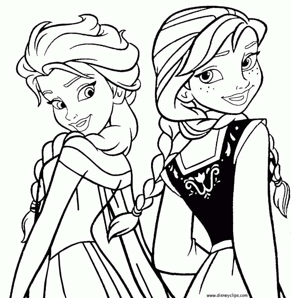 Detail Sketsa Gambar Kartun Frozen Nomer 7