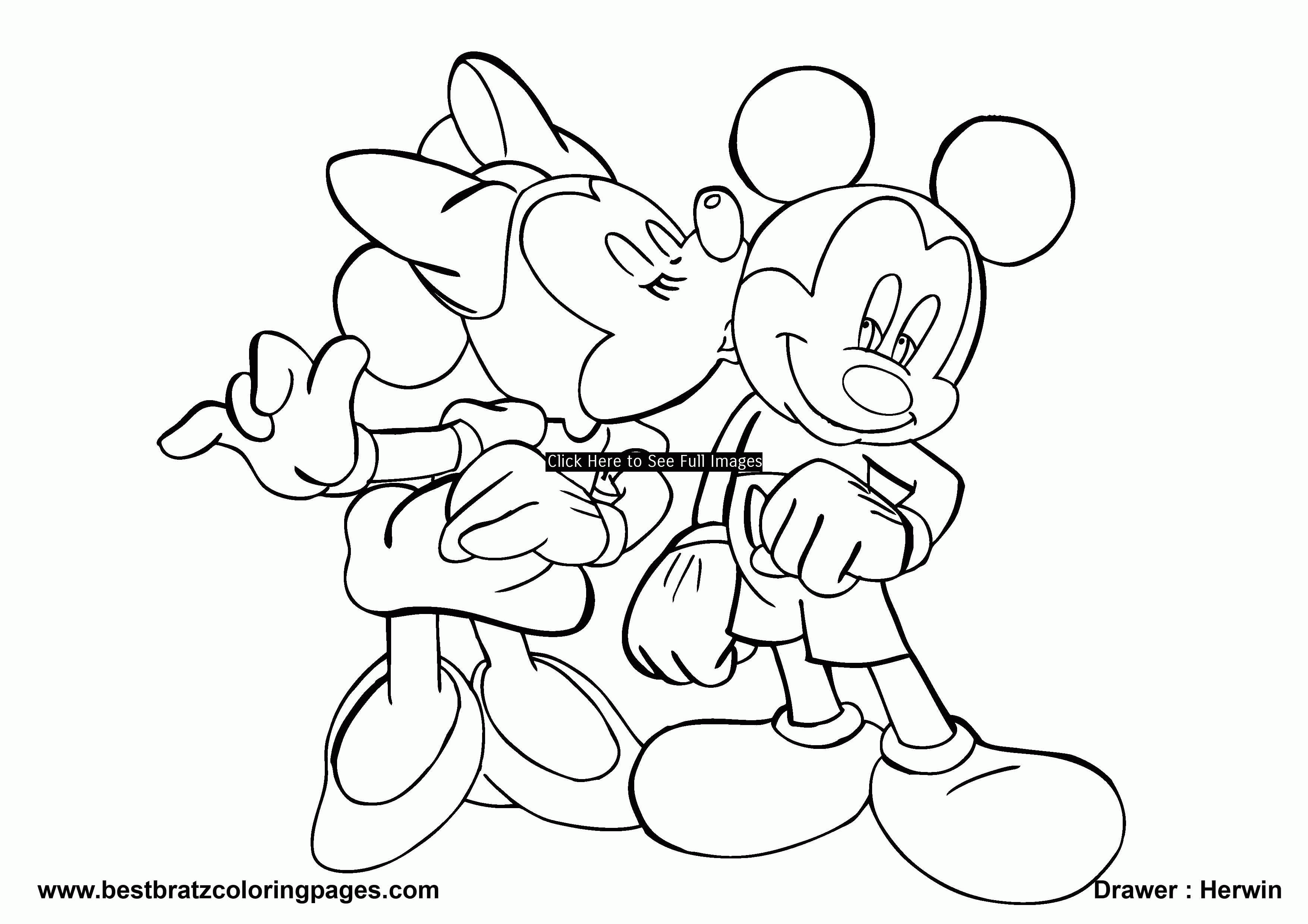 Detail Sketsa Gambar Kartun Mikie Mouse Nomer 27