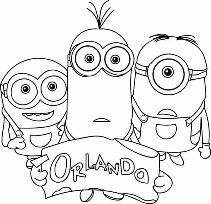 Detail Sketsa Gambar Kartun Minion Nomer 7