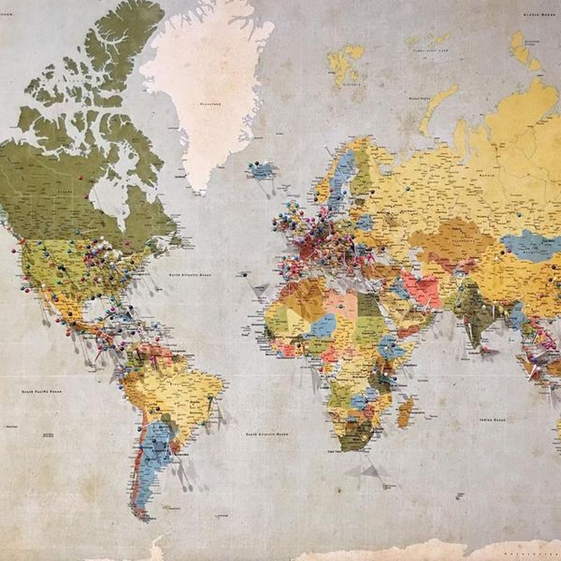Detail Where To Get A World Map Nomer 29