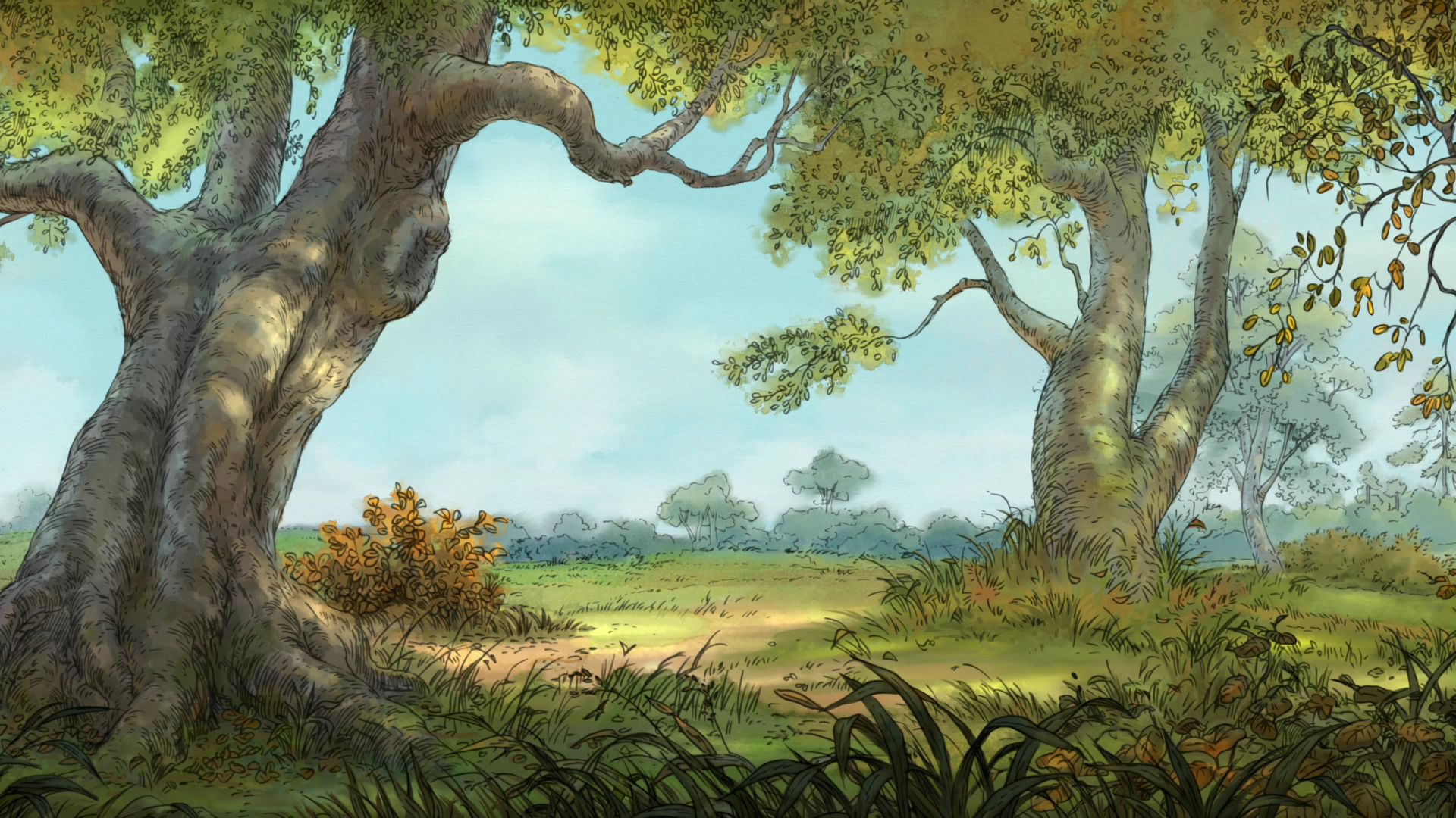 Detail Whinnie The Pooh Backgrounds Nomer 5