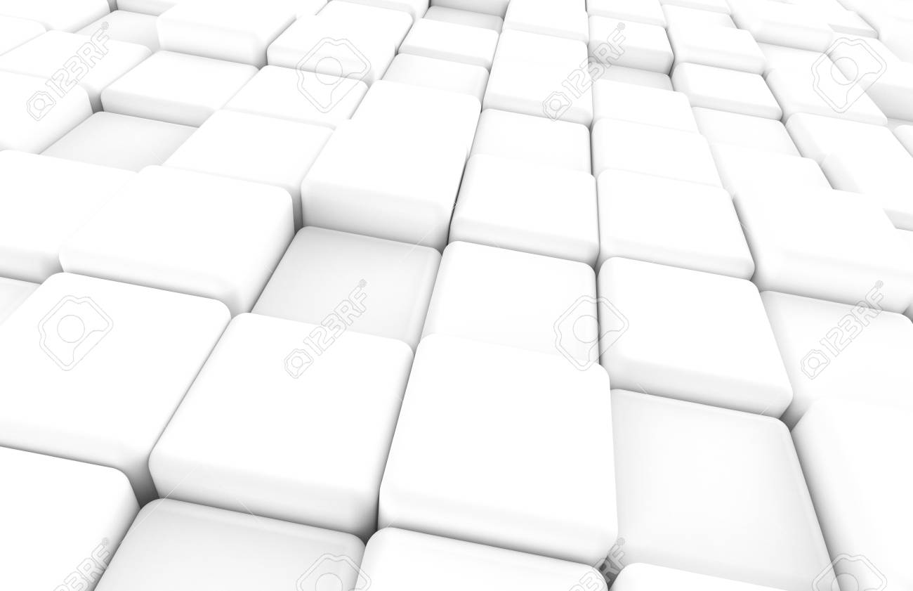 Detail White 3d Cube Wallpaper Nomer 55