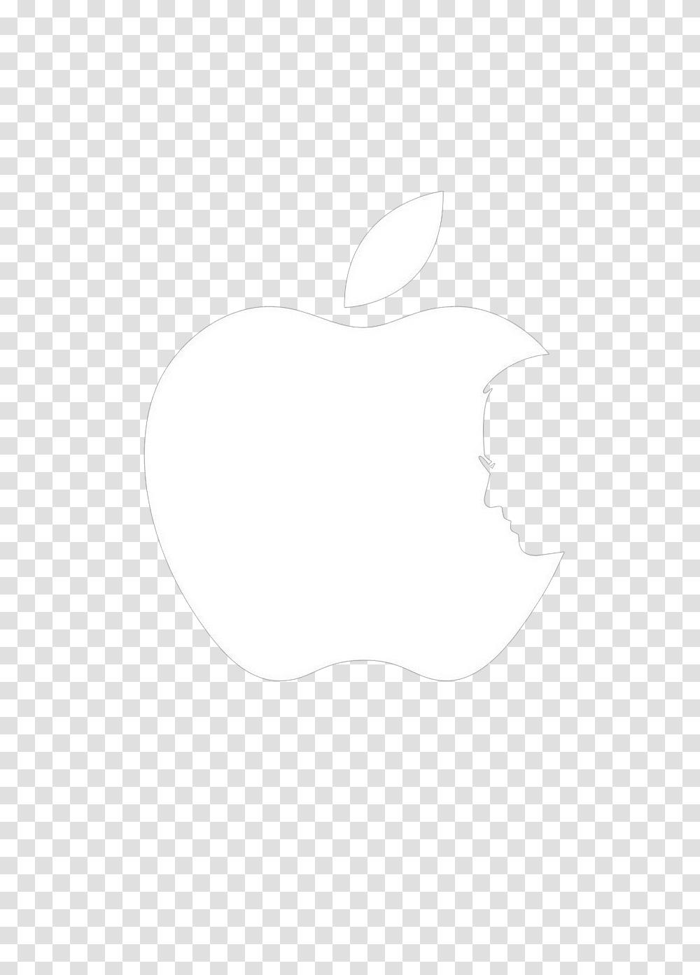 Download White Apple Logo Transparent Background Nomer 25