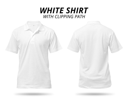 Detail White Background Polos Nomer 51