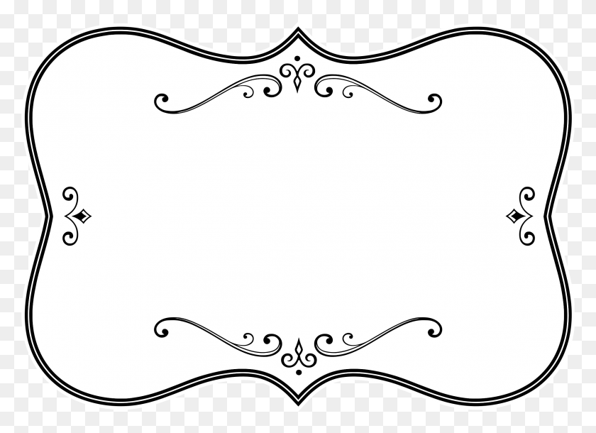 Detail White Clipart Frame Png Nomer 11