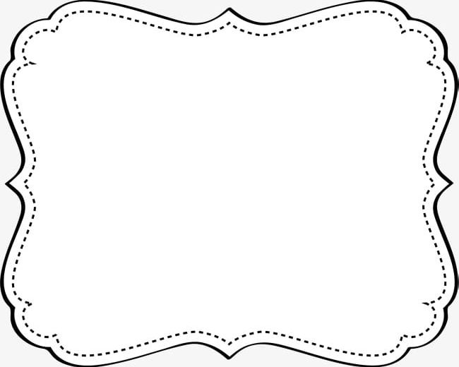 Detail White Clipart Frame Png Nomer 16