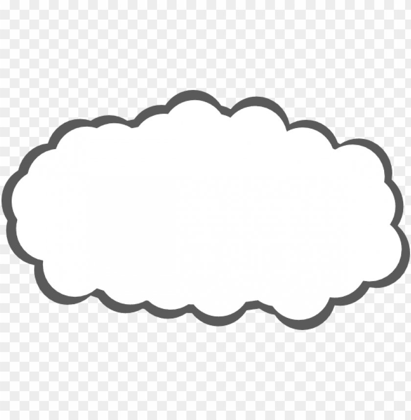 Detail White Cloud Clipart No Background Nomer 7