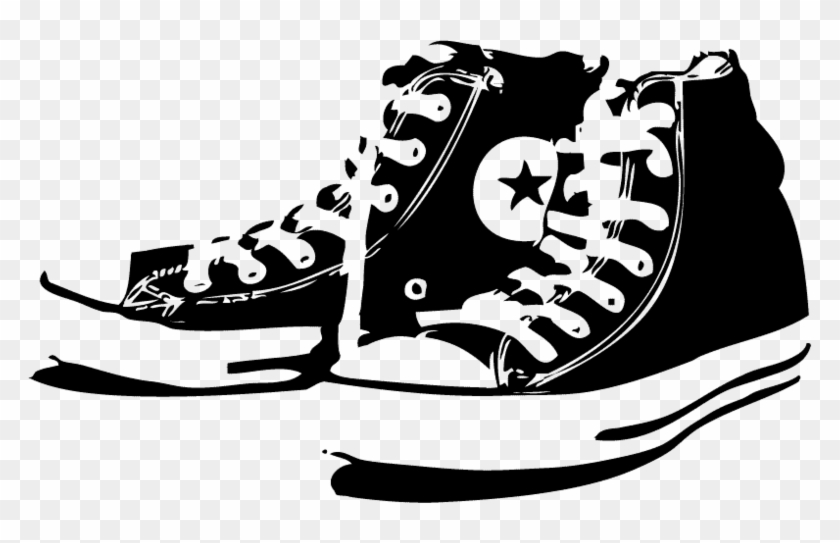 Detail White Converse Clipart Nomer 10