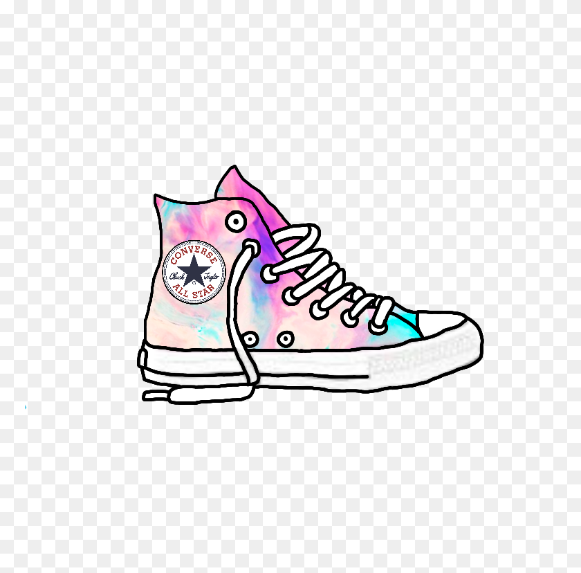 Detail White Converse Clipart Nomer 29