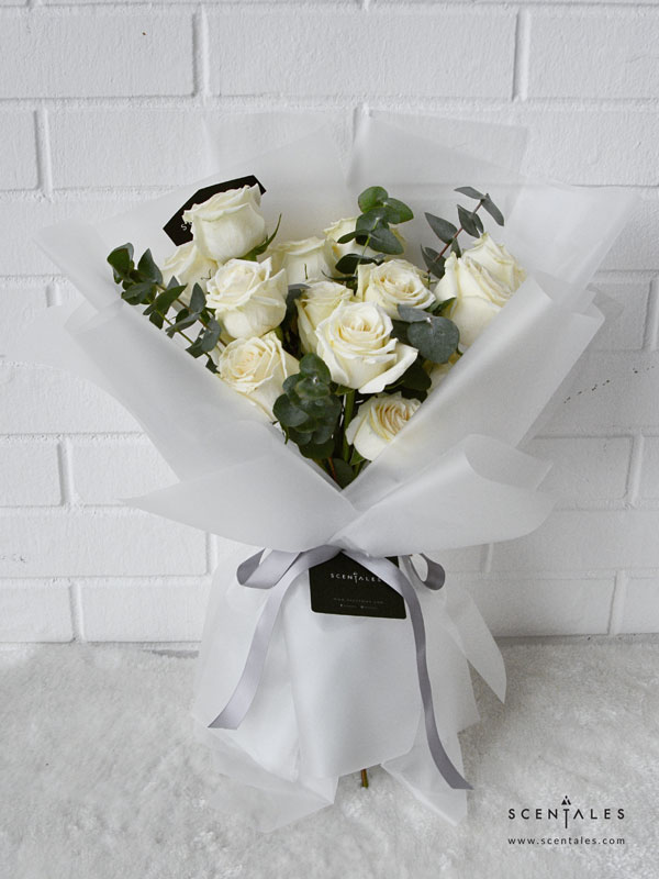 Detail White Flower Bouquet Images Nomer 11