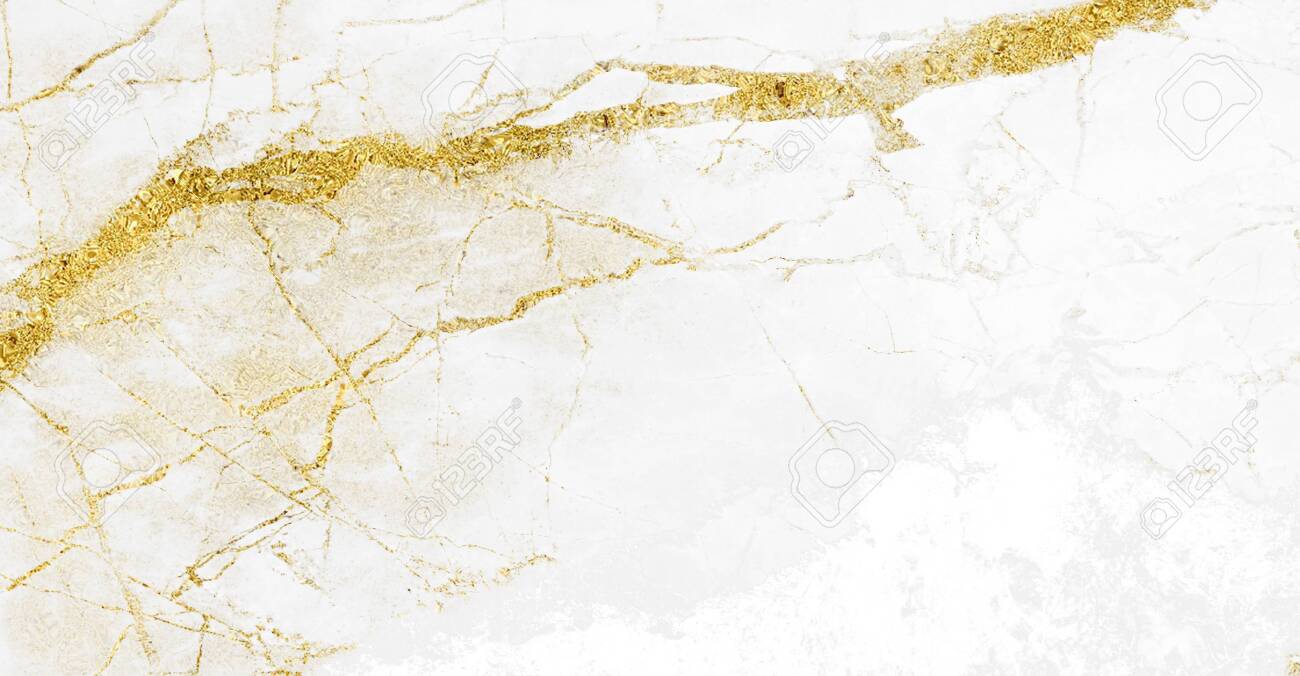 Detail White Gold Marble Background Nomer 29