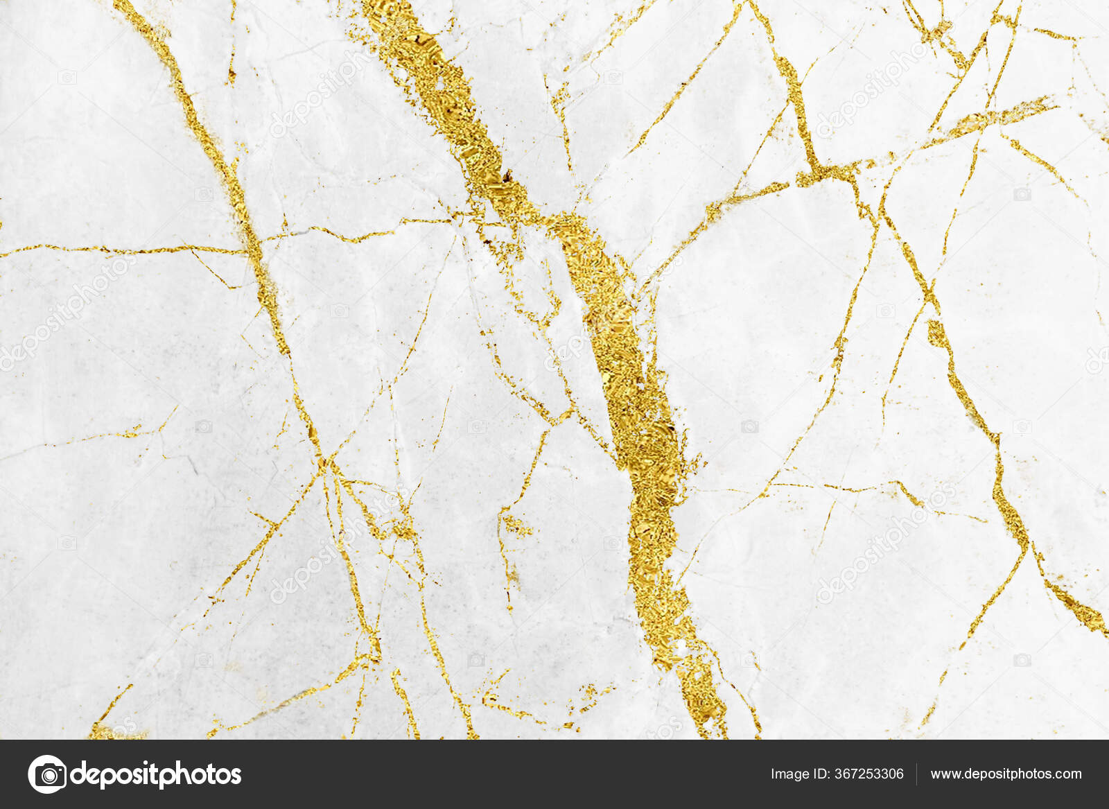 Detail White Gold Marble Background Nomer 35