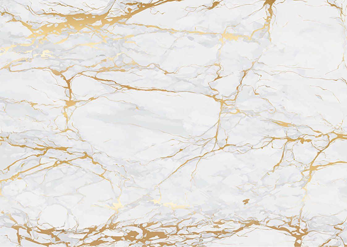 Detail White Gold Marble Background Nomer 5