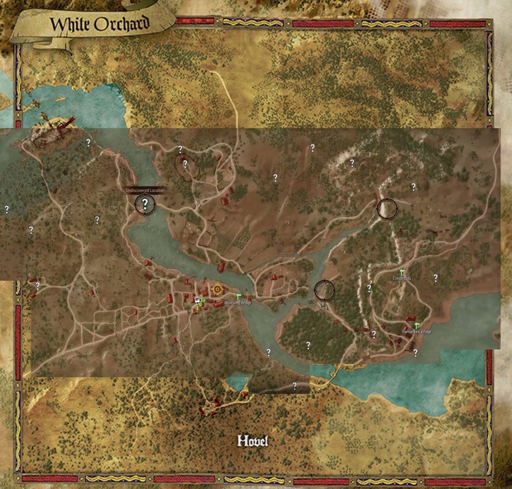 Detail White Gull Witcher 3 Location Nomer 56