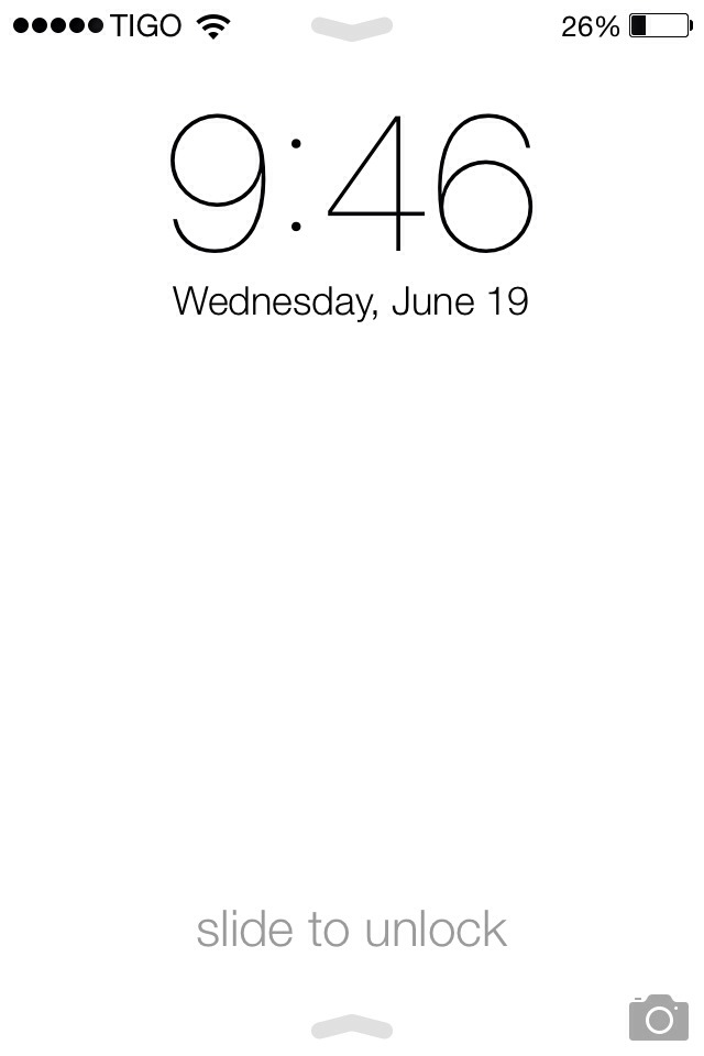 Detail White Lockscreen Nomer 25