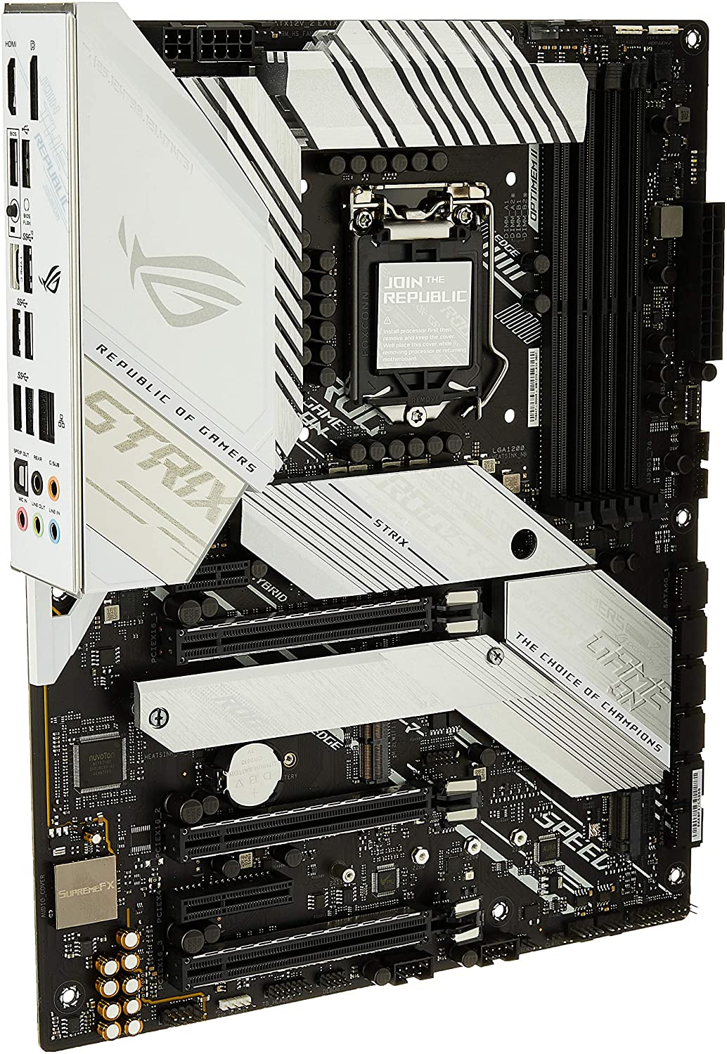 Detail White Motherboard Nomer 7