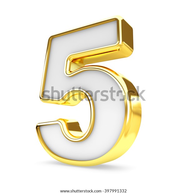 Detail White Number 5 Nomer 11