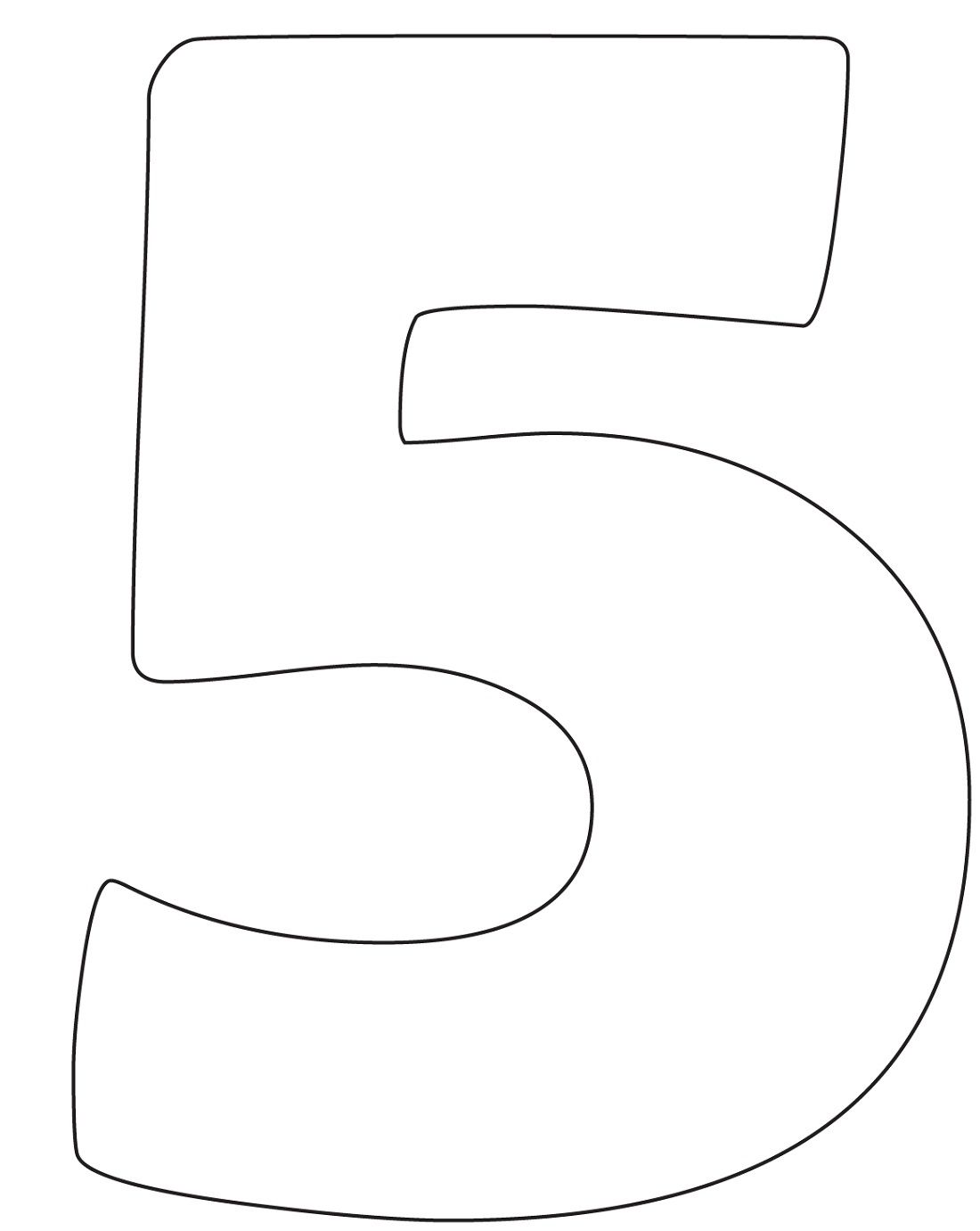 Detail White Number 5 Nomer 12