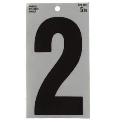 Detail White Number 5 Nomer 28
