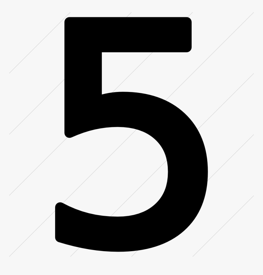 Detail White Number 5 Nomer 31
