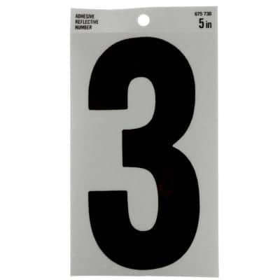 Detail White Number 5 Nomer 39