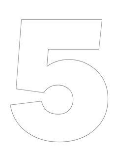 Detail White Number 5 Nomer 42