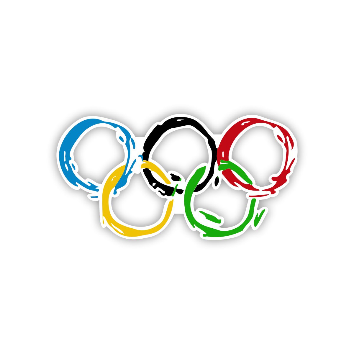 Detail White Olympic Rings Nomer 53