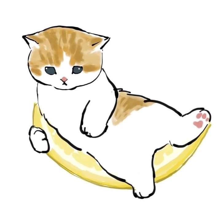 Detail Banana Cat Painting Nomer 6