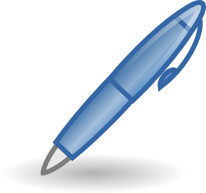 Detail Clipart Stift Nomer 6