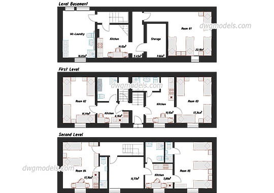 Detail Download Denah Hotel Dwg Nomer 22