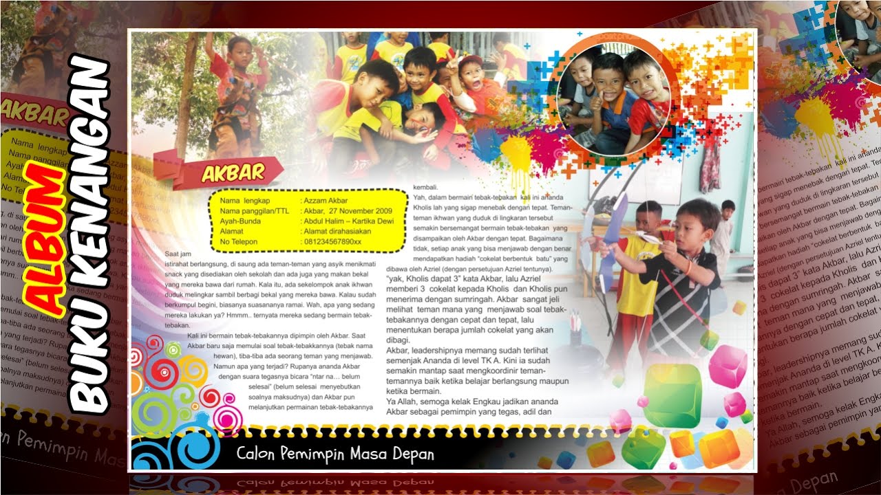 Detail Download Desain Album Kenangan Sekolah Cdr Nomer 34