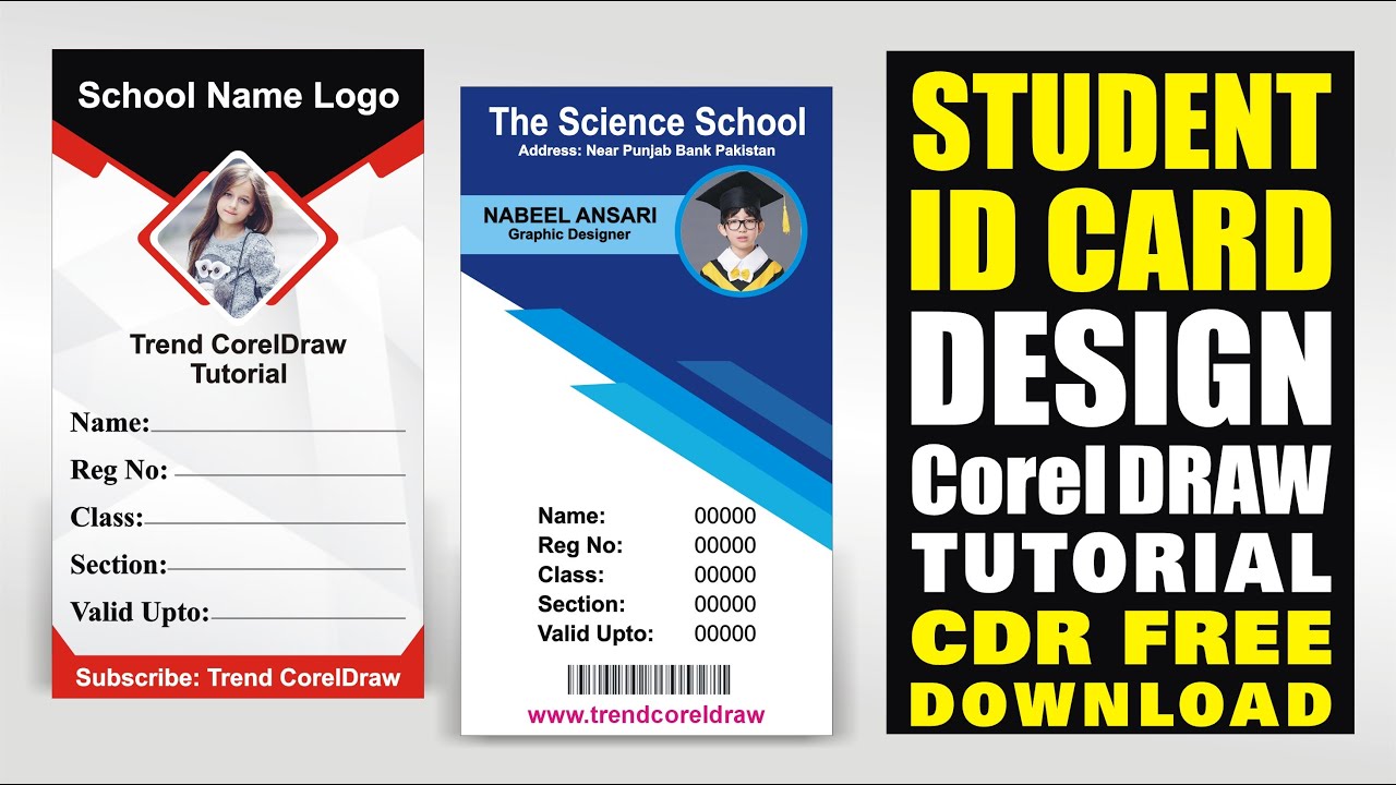 Detail Download Desain Id Card Coreldraw Nomer 27