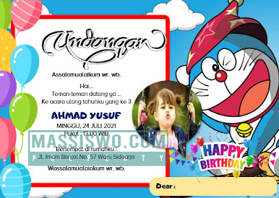 Detail Download Desain Undangan Ulang Tahun Anak Laki Laki Nomer 39