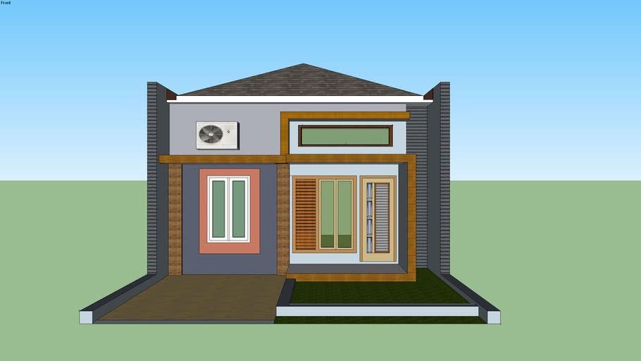 Detail Download File Sketchup Rumah Minimalis Nomer 23