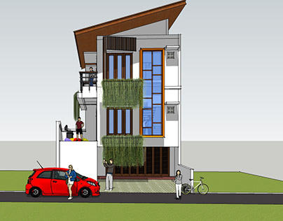 Detail Download File Sketchup Rumah Minimalis Nomer 37