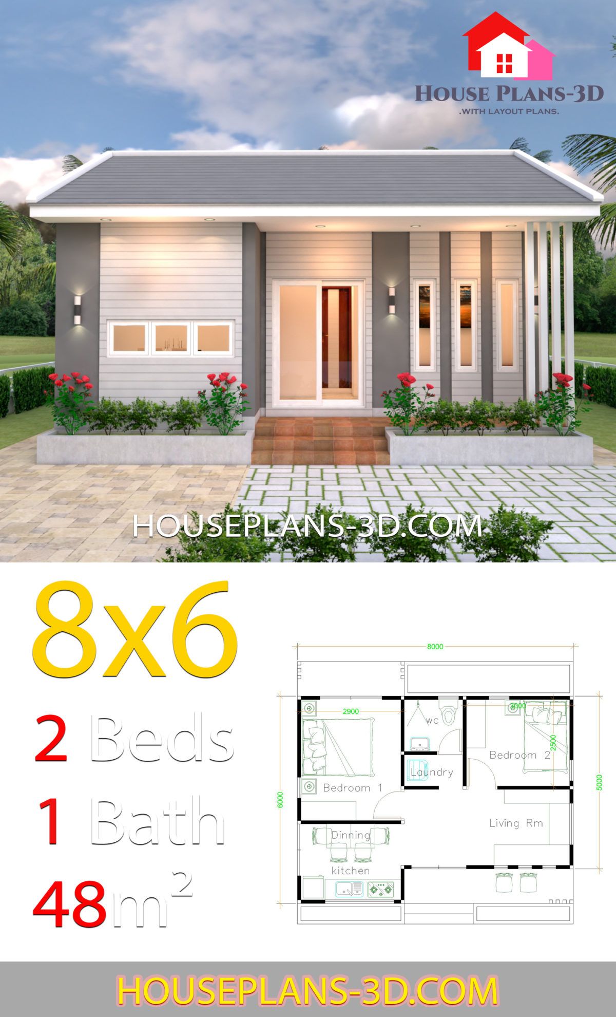 Detail Download File Sketchup Rumah Minimalis Nomer 45