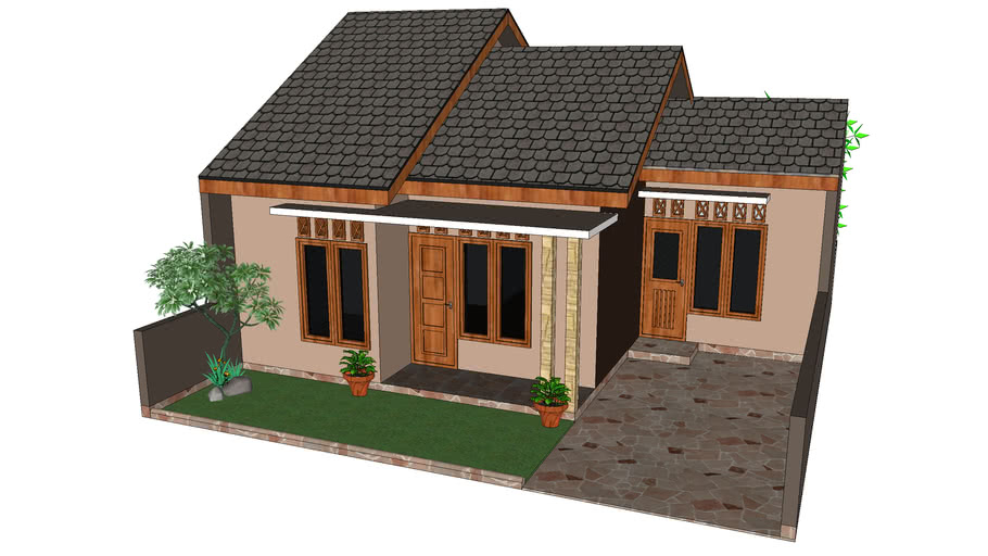 Detail Download File Sketchup Rumah Minimalis Nomer 7