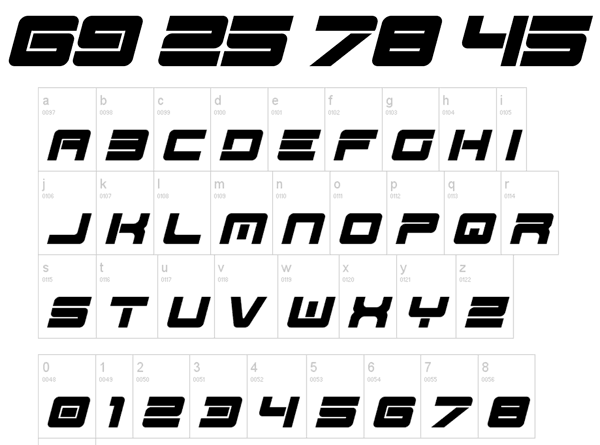 Detail Download Font Lancip Racing Pixellab Nomer 11