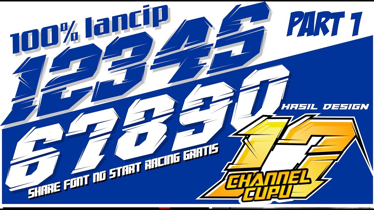 Detail Download Font Lancip Racing Pixellab Nomer 14