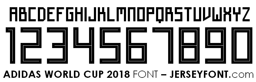 Detail Download Font Piala Dunia 2018 Nomer 2