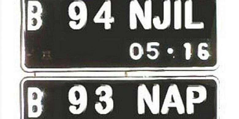 Detail Download Font Plat Nomor Polisi Nomer 52