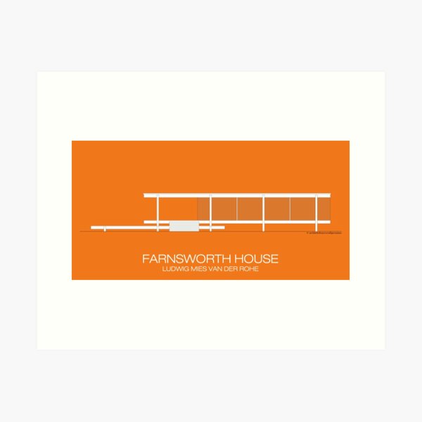 Detail Farnsworth House Grundriss Nomer 17