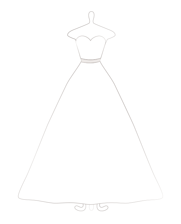 Detail Hochzeitskleid Mit Korsett Nomer 13