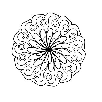 Detail Mandala Pferd Nomer 26