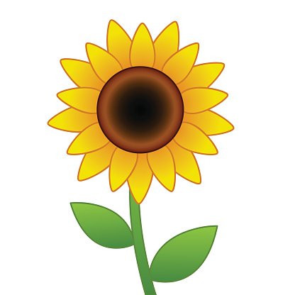 Detail Sonneblume Clipart Nomer 3