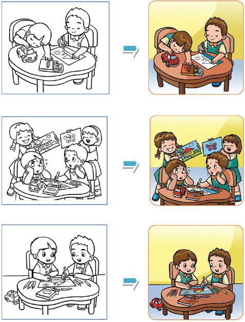 Detail Sketsa Gambar Kelas 3 Nomer 37