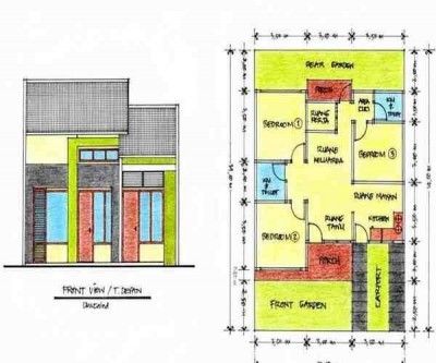 Detail Sketsa Gambar Kelas 3 Rumah Nomer 40